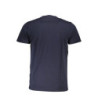 T-SHIRT À MANCHES COURTES CAVALLI CLASS HOMME BLEU