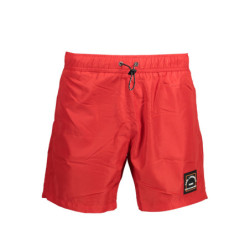 KARL LAGERFELD BEACHWEAR SWIMSUIT MEN'S BOTTOM RED