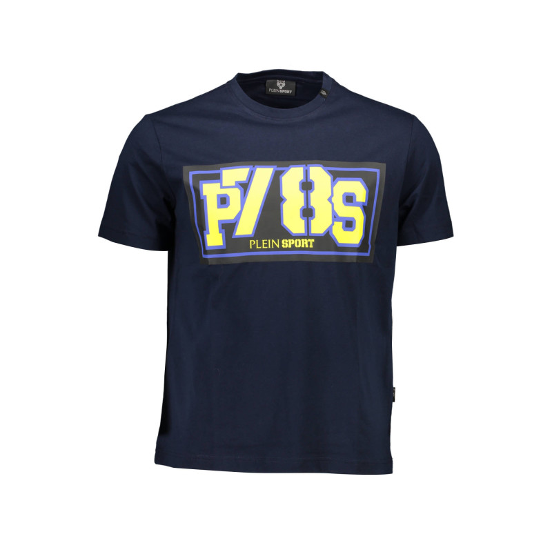 PLEIN SPORT SHORT SLEEVE T-SHIRT MEN BLUE