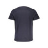 GIAN MARCO VENTURI MEN'S SHORT SLEEVE T-SHIRT BLUE