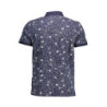 Polo Gant à manches courtes pour homme bleu