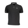 LA MARTINA MEN'S SHORT SLEEVE POLO BLACK