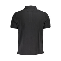 LA MARTINA MEN'S SHORT SLEEVE POLO BLACK