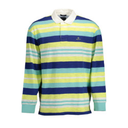 Polo manches longues Gant Homme Jaune
