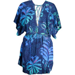 DESIGUAL SHORT DRESS WOMEN BLUE