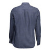 US POLO SHIRT LONG SLEEVE MEN BLUE