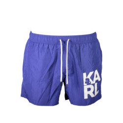 BAS DE MAILLOT DE BAIN KARL LAGERFELD BEACHWEAR HOMME BLEU