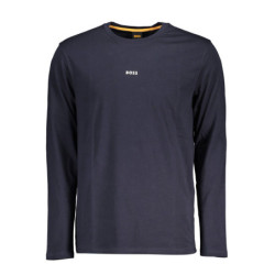BOSS LONG SLEEVE T-SHIRT MEN BLUE
