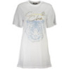 CAVALLI CLASS SHORT SLEEVE T-SHIRT WOMEN WHITE