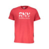 T-SHIRT À MANCHES COURTES POUR HOMME GIAN MARCO VENTURI ROUGE