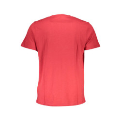 T-SHIRT À MANCHES COURTES POUR HOMME GIAN MARCO VENTURI ROUGE