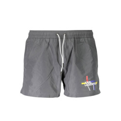 KARL LAGERFELD BEACHWEAR SWIMSUIT BOTTOM MEN GREY