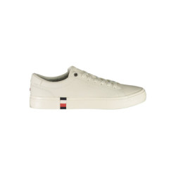 CHAUSSURES DE SPORT POUR HOMMES TOMMY HILFIGER BLANCHES