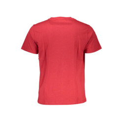 GIAN MARCO VENTURI MEN'S SHORT SLEEVE T-SHIRT RED