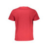 T-SHIRT À MANCHES COURTES POUR HOMME GIAN MARCO VENTURI ROUGE