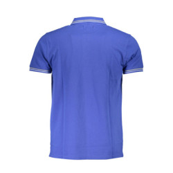 CAVALLI CLASS POLO SHORT SLEEVE MEN BLUE