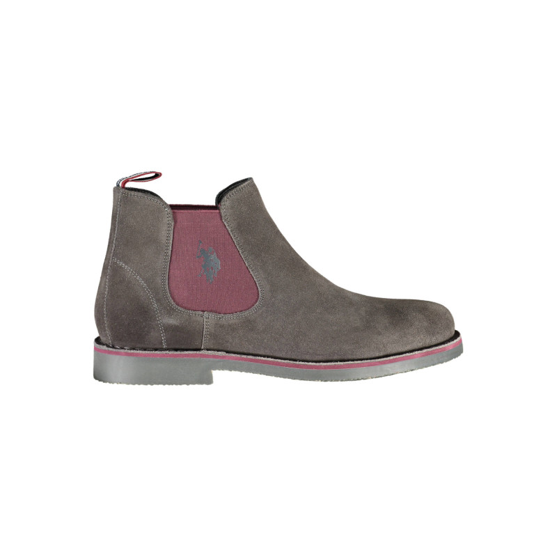 US POLO MEILLEUR PRIX CHAUSSURES BOTTES HOMME GRIS