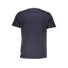 T-SHIRT MANCHES COURTES GIAN MARCO VENTURI BLEU POUR HOMME