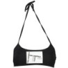 KARL LAGERFELD BEACHWEAR SWIMSUIT TOP WOMEN BLACK