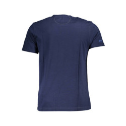 LA MARTINA MEN'S SHORT SLEEVE T-SHIRT BLUE