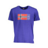 NORWAY 1963 MEN'S SHORT SLEEVE T-SHIRT BLUE