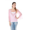 PHARD LONG SLEEVE T-SHIRT WOMEN PINK