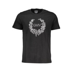 T-SHIRT MANCHES COURTES GIAN MARCO VENTURI HOMME NOIR