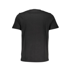 T-SHIRT MANCHES COURTES GIAN MARCO VENTURI HOMME NOIR