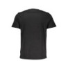 GIAN MARCO VENTURI MEN'S SHORT SLEEVE T-SHIRT BLACK