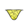 KARL LAGERFELD BEACHWEAR BAS DE MAILLOT DE BAIN FEMME JAUNE
