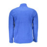 GIAN MARCO VENTURI MEN'S BLUE ZIP-UP SWEATSHIRT