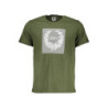 T-SHIRT À MANCHES COURTES POUR HOMME GIAN MARCO VENTURI VERT