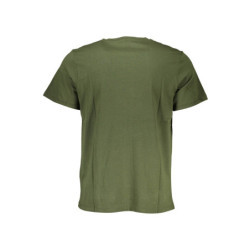 T-SHIRT À MANCHES COURTES POUR HOMME GIAN MARCO VENTURI VERT