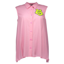 LOVE MOSCHINO CHEMISE SANS MANCHES FEMME ROSE