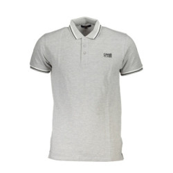CAVALLI CLASS POLO SHORT SLEEVES MEN GREY
