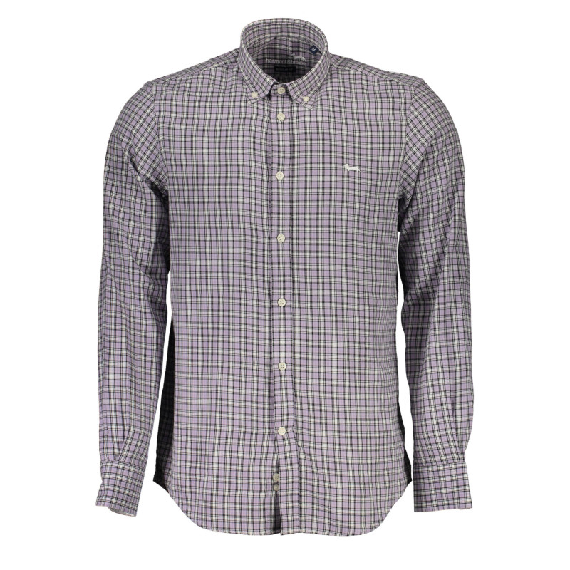 HARMONT & BLAINE CHEMISE À MANCHES LONGUES HOMME VIOLET