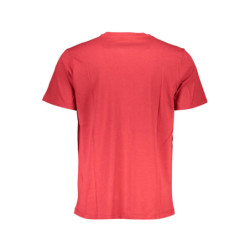 T-SHIRT À MANCHES COURTES POUR HOMME GIAN MARCO VENTURI ROUGE