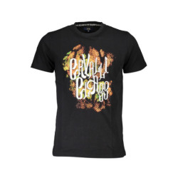 T-SHIRT À MANCHES COURTES CAVALLI CLASS HOMME NOIR