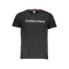 GIAN MARCO VENTURI MEN'S SHORT SLEEVE T-SHIRT BLACK