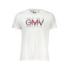 GIAN MARCO VENTURI MEN'S SHORT SLEEVE T-SHIRT WHITE