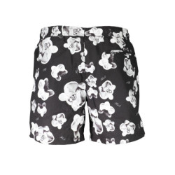 KARL LAGERFELD BEACHWEAR SWIMSUIT BLACK MEN'S BOTTOM