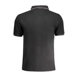 LA MARTINA MEN'S SHORT SLEEVE POLO BLACK