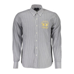 LA MARTINA LONG SLEEVE SHIRT MEN BLUE