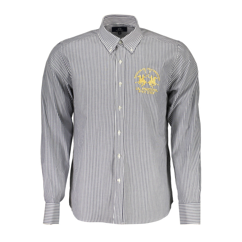 LA MARTINA LONG SLEEVE SHIRT MEN BLUE