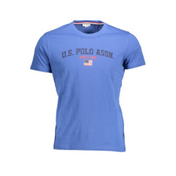 US POLO T-SHIRT SHORT SLEEVES MEN BLUE