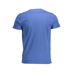 Polo US à manches courtes pour homme, bleu