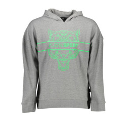 Sweat-shirt sans fermeture éclair Plein Sport pour homme Gris