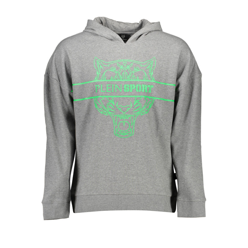 Sweat-shirt sans fermeture éclair Plein Sport pour homme Gris