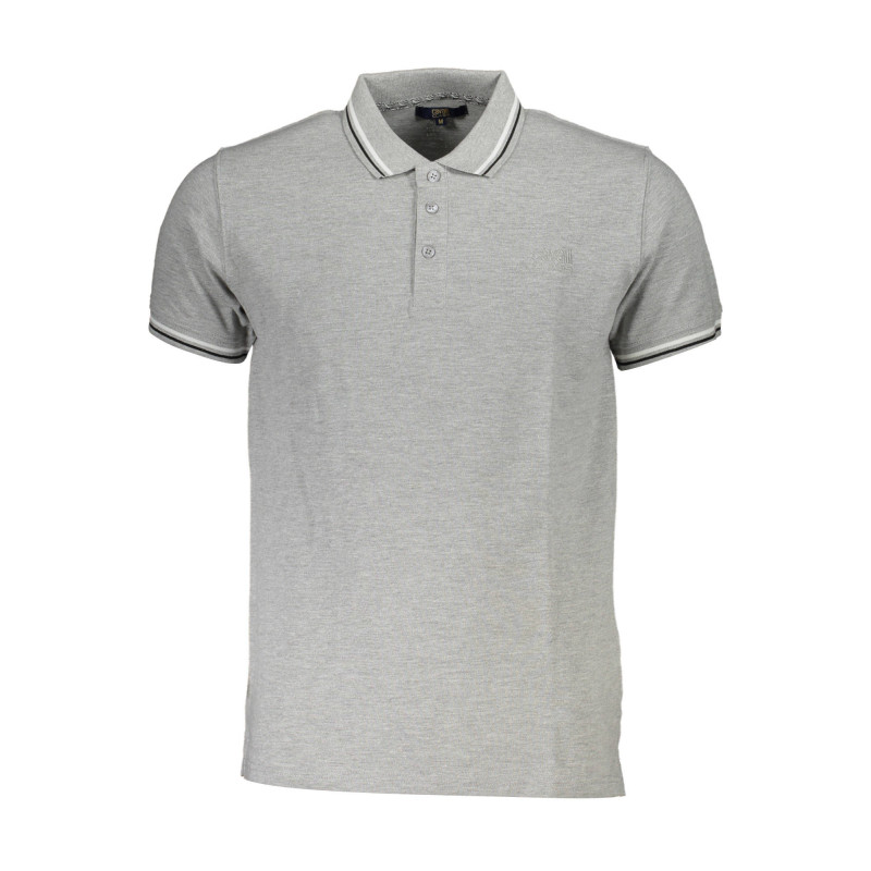 CAVALLI CLASS POLO MANCHES COURTES HOMME GRIS