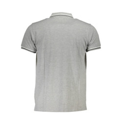 CAVALLI CLASS POLO MANCHES COURTES HOMME GRIS